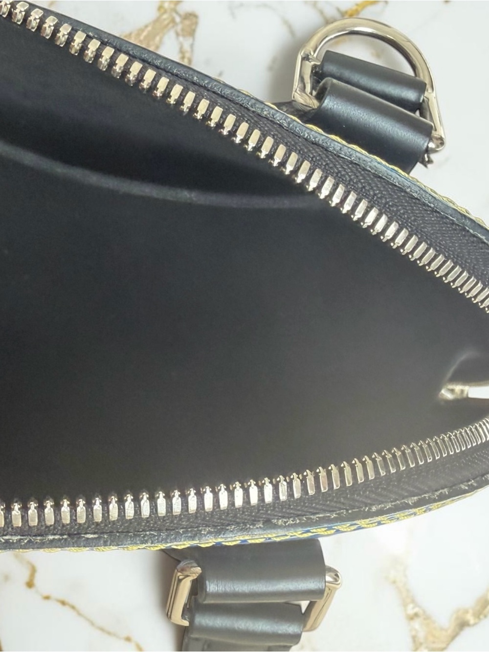 Louis Vuitton Alma BB Epi denim - Picture 8 of 8